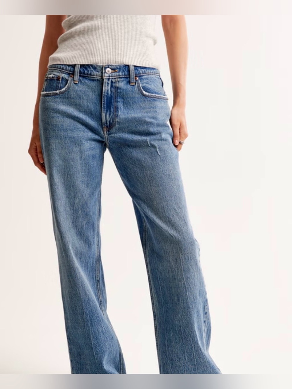 Abercrombie & Fitch The Baggy, low rise